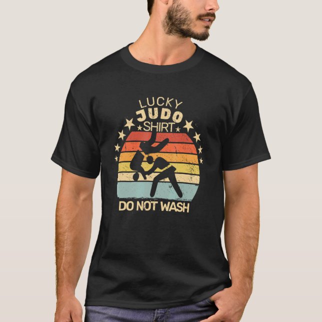 Lucky Judo for judokas judoist judo Judo fighter f T-Shirt (Front)