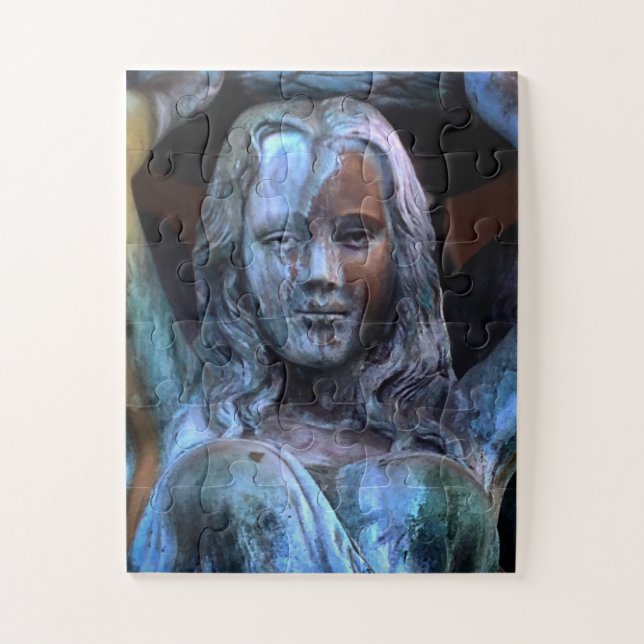 Lucky lady jigsaw puzzle (Vertical)