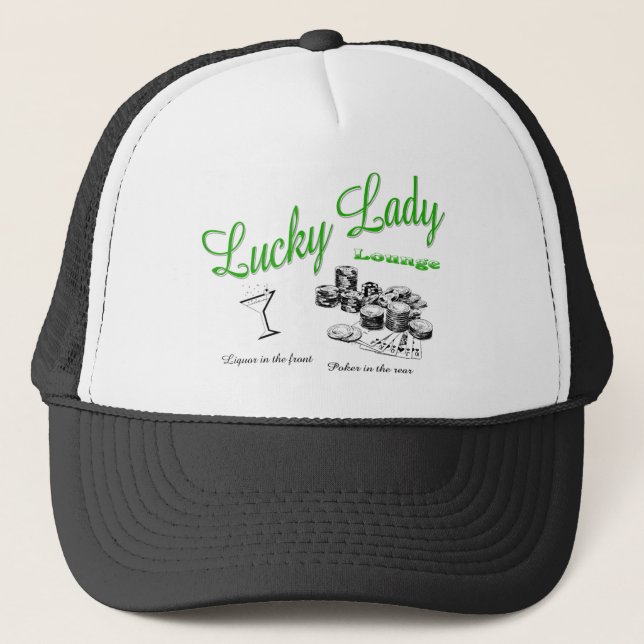 Lucky Lady Lounge Hat (Front)