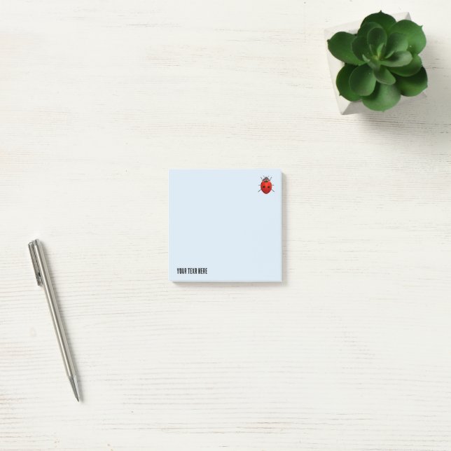 Lucky Ladybug Post-it Notes (Office)