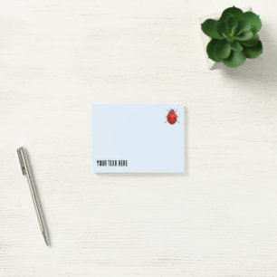 Lucky Ladybug Post-it Notes