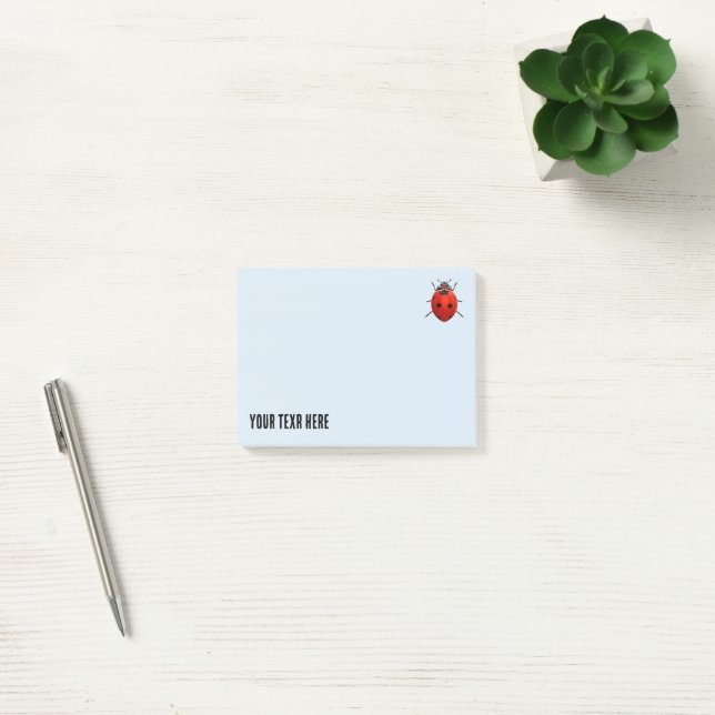 Lucky Ladybug Post-it Notes (Office)