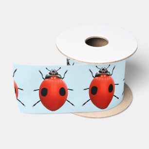 Lucky Ladybug Satin Ribbon