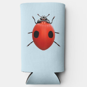 Lucky Ladybug Seltzer Can Cooler