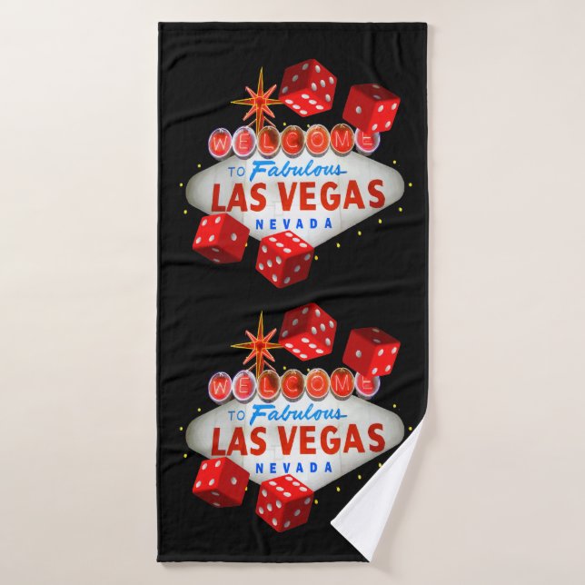 Lucky Las Vegas Bath Towel Set (Bath Towel)