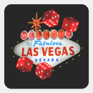 Lucky Las Vegas Stickers