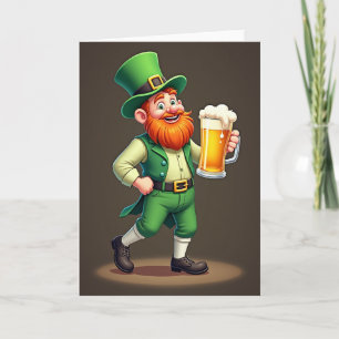 Lucky Leprechaun Brews Card