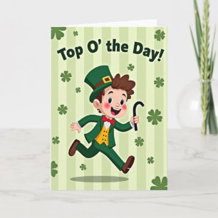 Lucky Leprechaun Day Fun Card