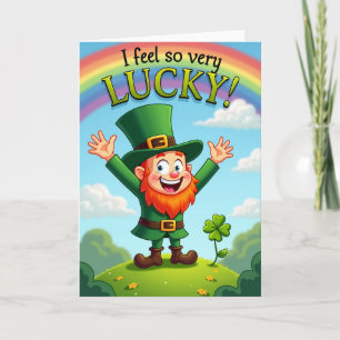 Lucky Leprechaun Feel Good Card