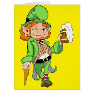 Lucky Leprechaun Giant St. Patrick's Greeting Card