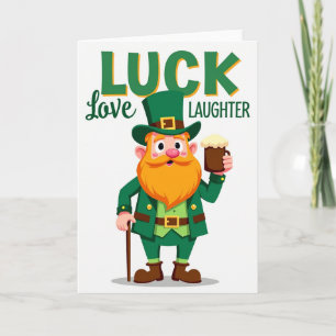 Lucky Leprechaun Graphic Card
