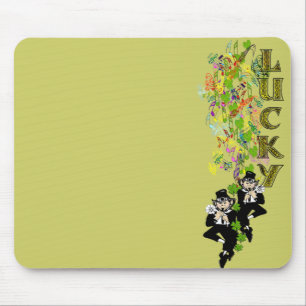 Lucky Leprechaun Mouse Pad
