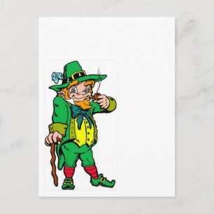 Lucky Leprechaun Postcard