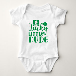 Lucky Little Dude St. Patrick’s Day Baby Bodysuit
