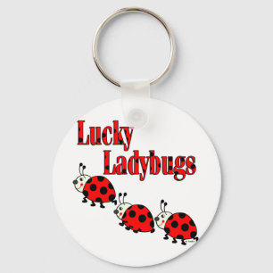 Lucky Little Ladybugs Key Ring