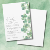 Lucky Little One St. Patrick's Day Baby Shower