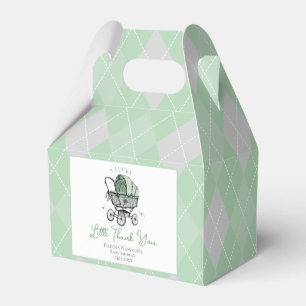 Lucky Little Thank You St Patricks Baby Shower Favour Box