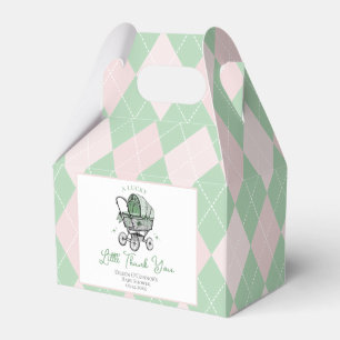 Lucky Little Thank You St Patricks Baby Shower Favour Box
