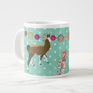Lucky Llama  Stars Mug