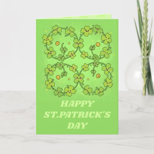 Lucky Loops St. Patrick’s Day Card (Front)