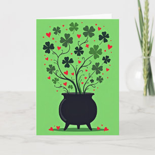 Lucky Love Cauldron Fun Card