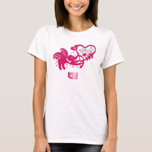 LUCKY LOVE ELEPHANT CUPID ELEPHANT BY MASANSER T-Shirt