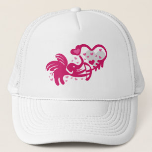LUCKY LOVE ELEPHANT CUPID ELEPHANT BY MASANSER TRUCKER HAT