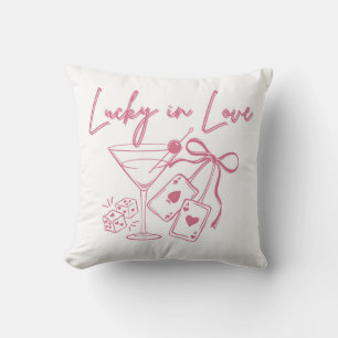 Lucky Love Vegas Casino Bachelorette Bridal Party Cushion
