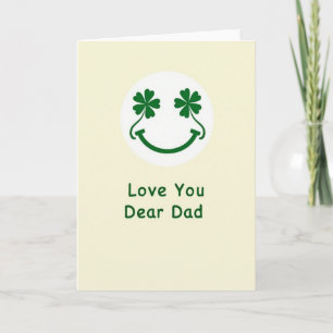 Lucky Love You Dad Card