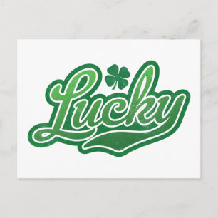 Lucky Lucky Postcard