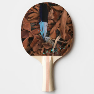 Lucky Magic Feather Ping Pong Paddle