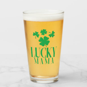 Lucky Mama Pint Glass – Cheers to Mum