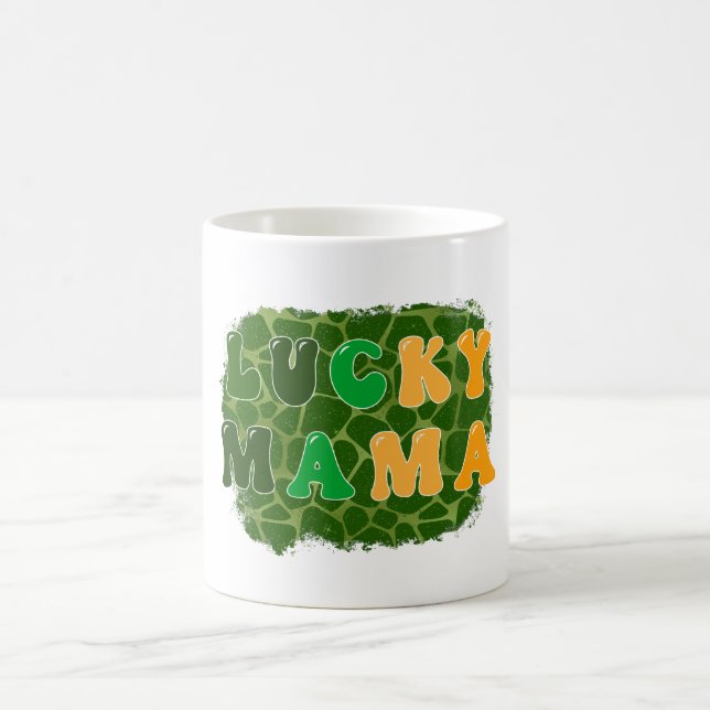 Lucky Mama Sublimation Coffee Mug (Center)