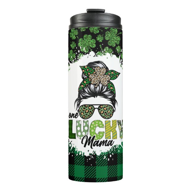 Lucky Mama Thermal Tumbler (Front)