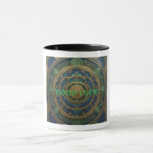 Lucky Mandala Fortune Design Good Luck Mug