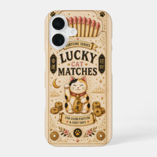 Lucky Matches Maneki Neko Cat Phone Case 