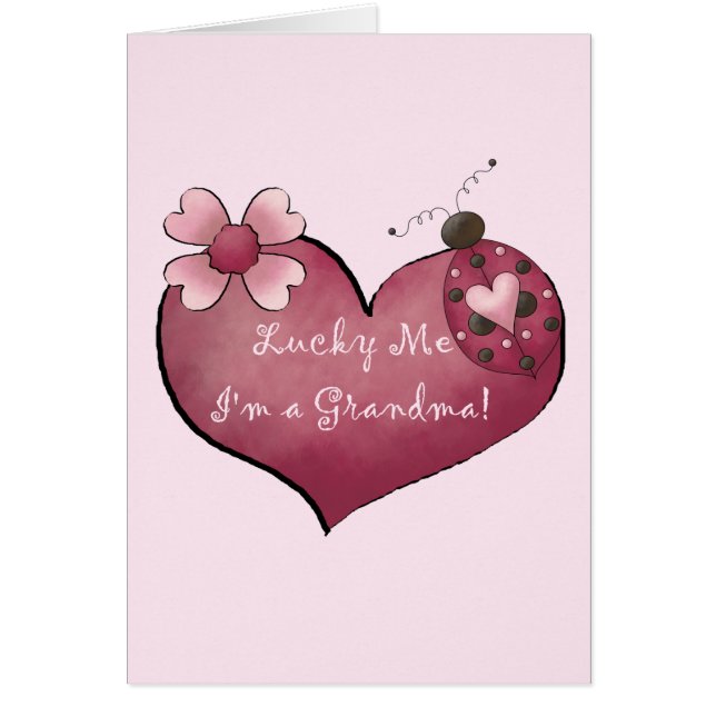 Lucky Me I'm a Grandma Tshirts and Gifts (Front)