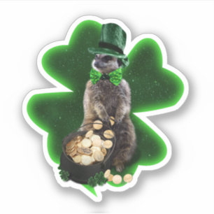 Lucky Meerkat St. Patrick's Day