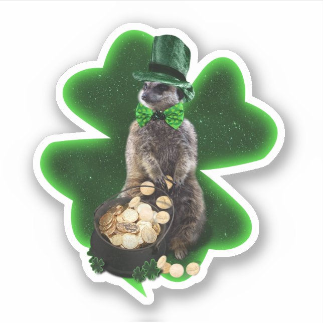 Lucky Meerkat St. Patrick's Day (Front)