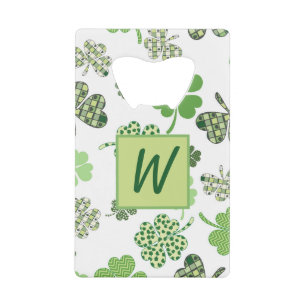 Lucky Monogram Clovers