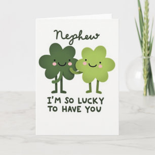 Lucky Nephew Love Card