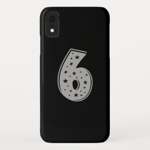 Lucky Number 6 Happy Birthday iPhone XR Case