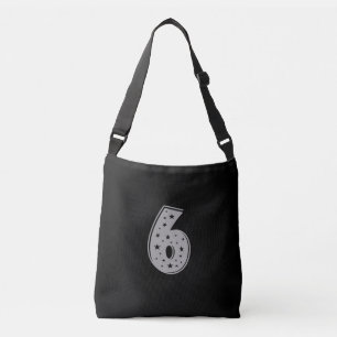 Lucky Number 6 Happy Birthday Crossbody Bag