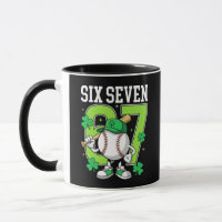Lucky Number 7 Baseball Birthday St. Patrick's Day