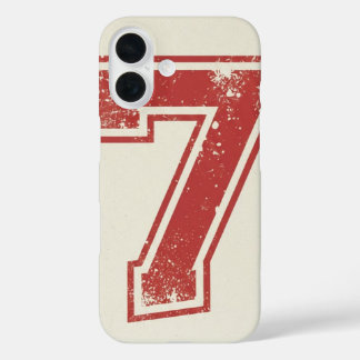 lucky number seven iPhone 16 case