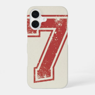 lucky number seven iPhone 16 case