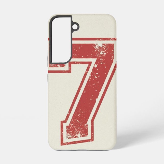 lucky number seven samsung galaxy s22 case (Back)