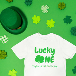 Lucky One 1st Birthday Baby T-Shirt