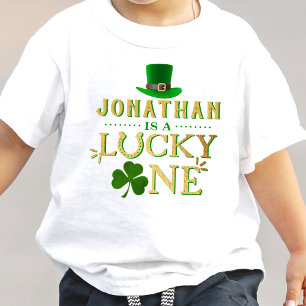 Lucky One 1st Birthday Baby T-Shirt