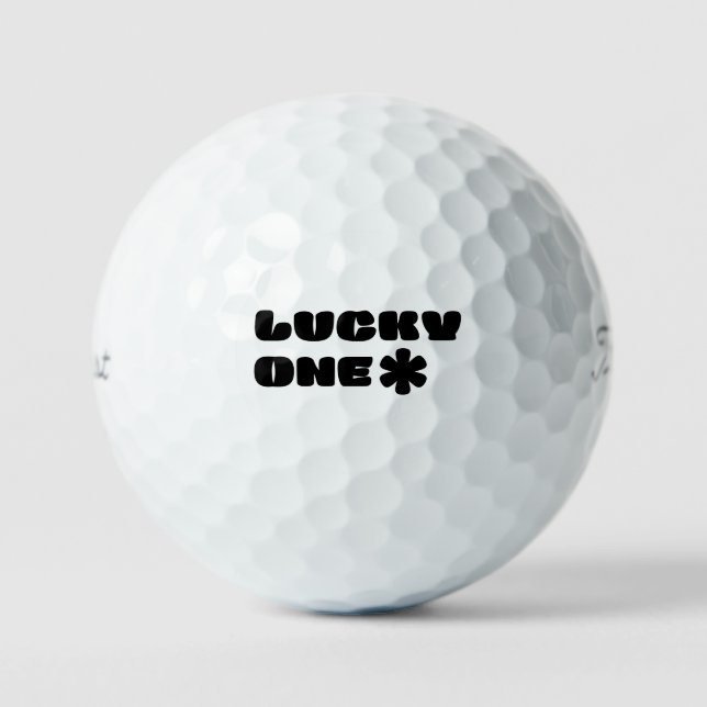 Lucky one Golf Ball  (Front)